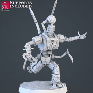 3D Printed STL Miniatures Constructor Set | 28 - 32mm War Gaming D&D - Charming Terrain