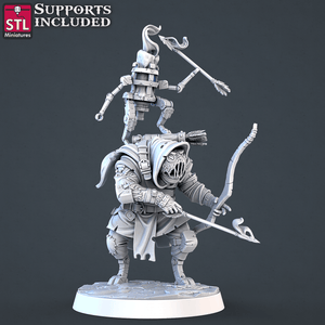 3D Printed STL Miniatures Constructor Set | 28 - 32mm War Gaming D&D - Charming Terrain