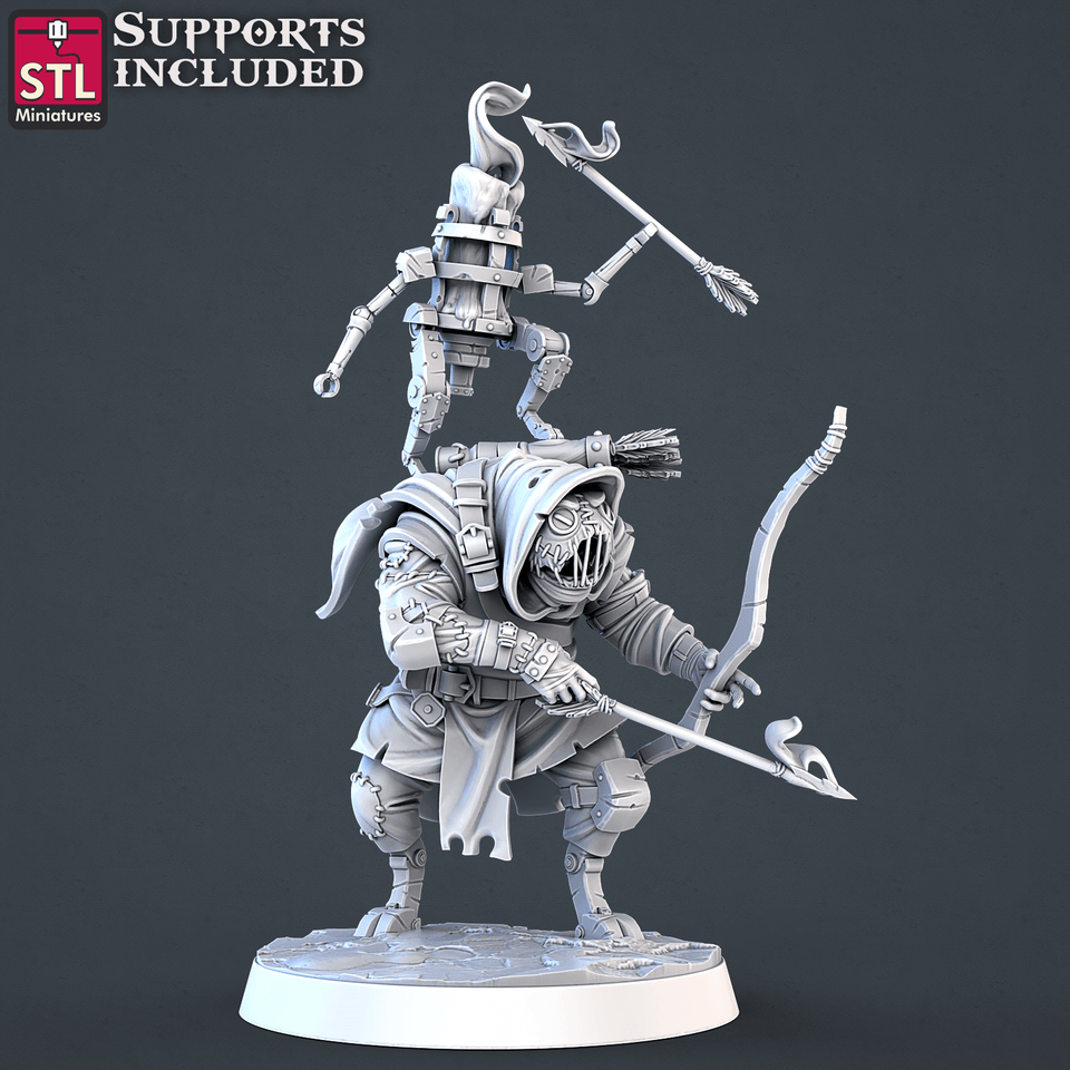 3D Printed STL Miniatures Constructor Set | 28 - 32mm War Gaming D&D - Charming Terrain