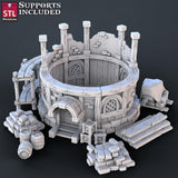 3D Printed STL Miniatures Constructors Set 28 - 32mm War Gaming D&D - Charming Terrain