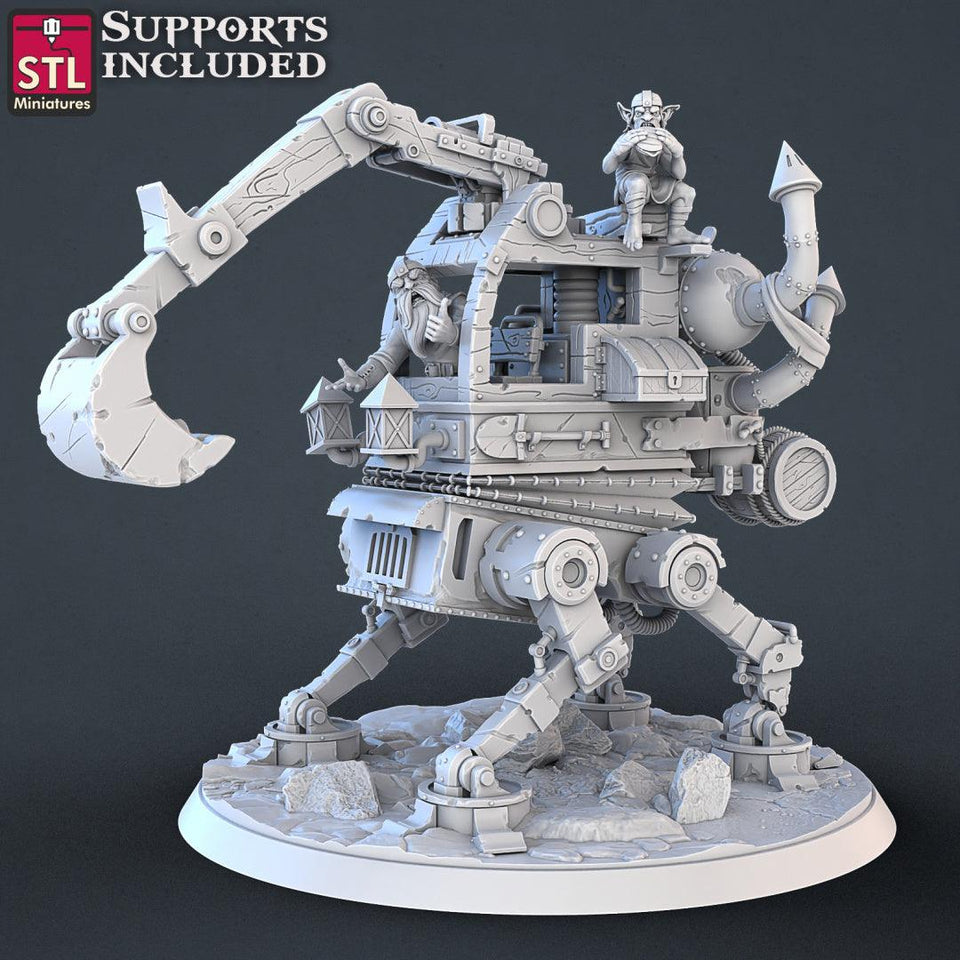 3D Printed STL Miniatures Constructors Set 28 - 32mm War Gaming D&D - Charming Terrain
