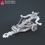 3D Printed STL Miniatures Dragon Hunters Set | 28 - 32mm War Gaming D&D - Charming Terrain