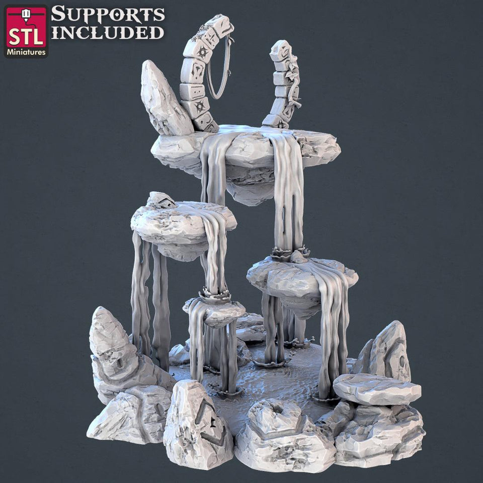 3D Printed STL Miniatures Forest Protectors Set 28 - 32mm War Gaming D&D - Charming Terrain