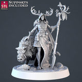 3D Printed STL Miniatures Forest Protectors Set 28 - 32mm War Gaming D&D - Charming Terrain