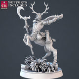 3D Printed STL Miniatures Forest Protectors Set 28 - 32mm War Gaming D&D - Charming Terrain