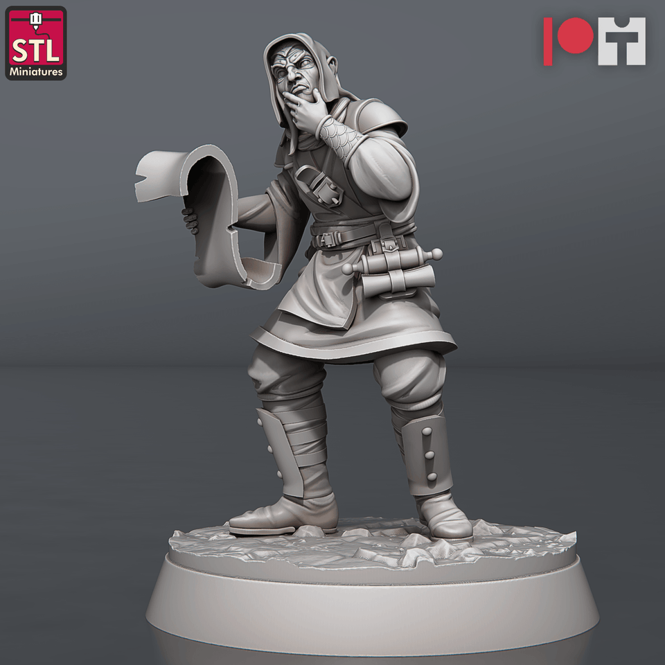 3D Printed STL Miniatures Jail Set 28 - 32mm War Gaming D&D - Charming Terrain