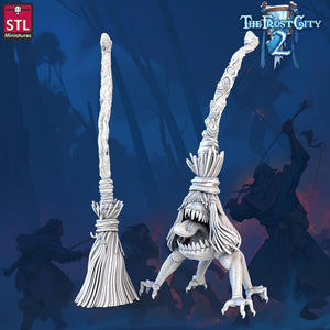 3D Printed STL Miniatures Mimics Set The Frost City 2 28 - 32mm War Gaming D&D - Charming Terrain
