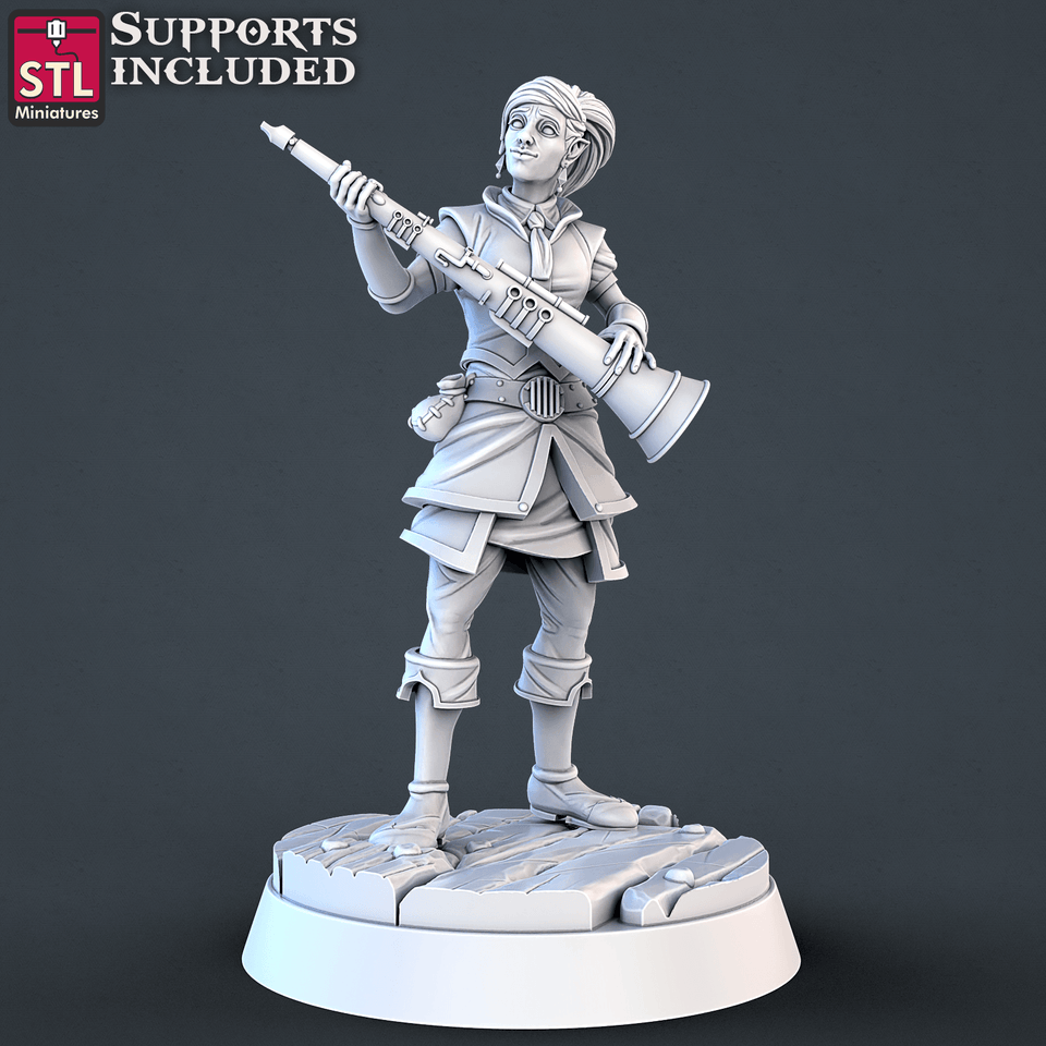 3D Printed STL Miniatures Music Store Set | 28 - 32mm War Gaming D&D - Charming Terrain