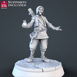 3D Printed STL Miniatures Music Store Set | 28 - 32mm War Gaming D&D - Charming Terrain