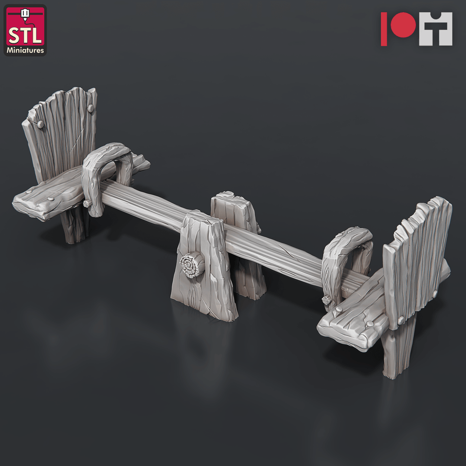 3D Printed STL Miniatures Orphanage Set 28 - 32mm War Gaming D&D - Charming Terrain
