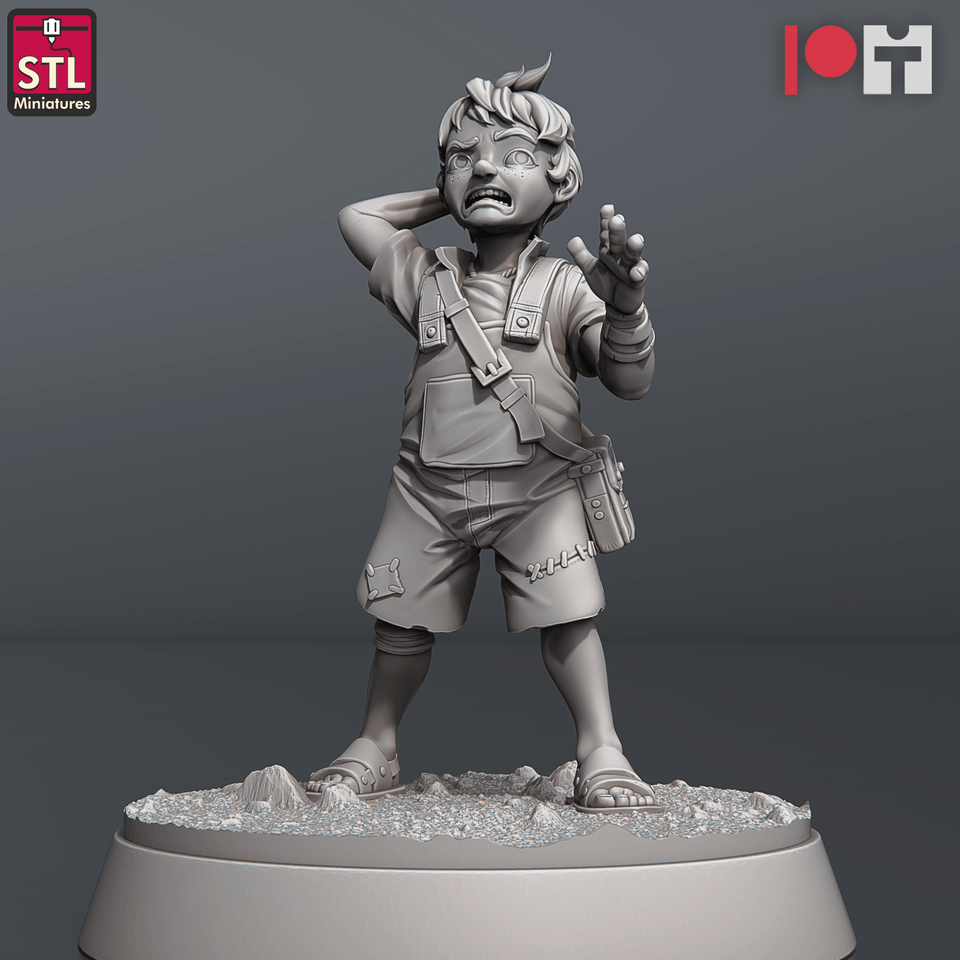3D Printed STL Miniatures Orphanage Set 28 - 32mm War Gaming D&D - Charming Terrain