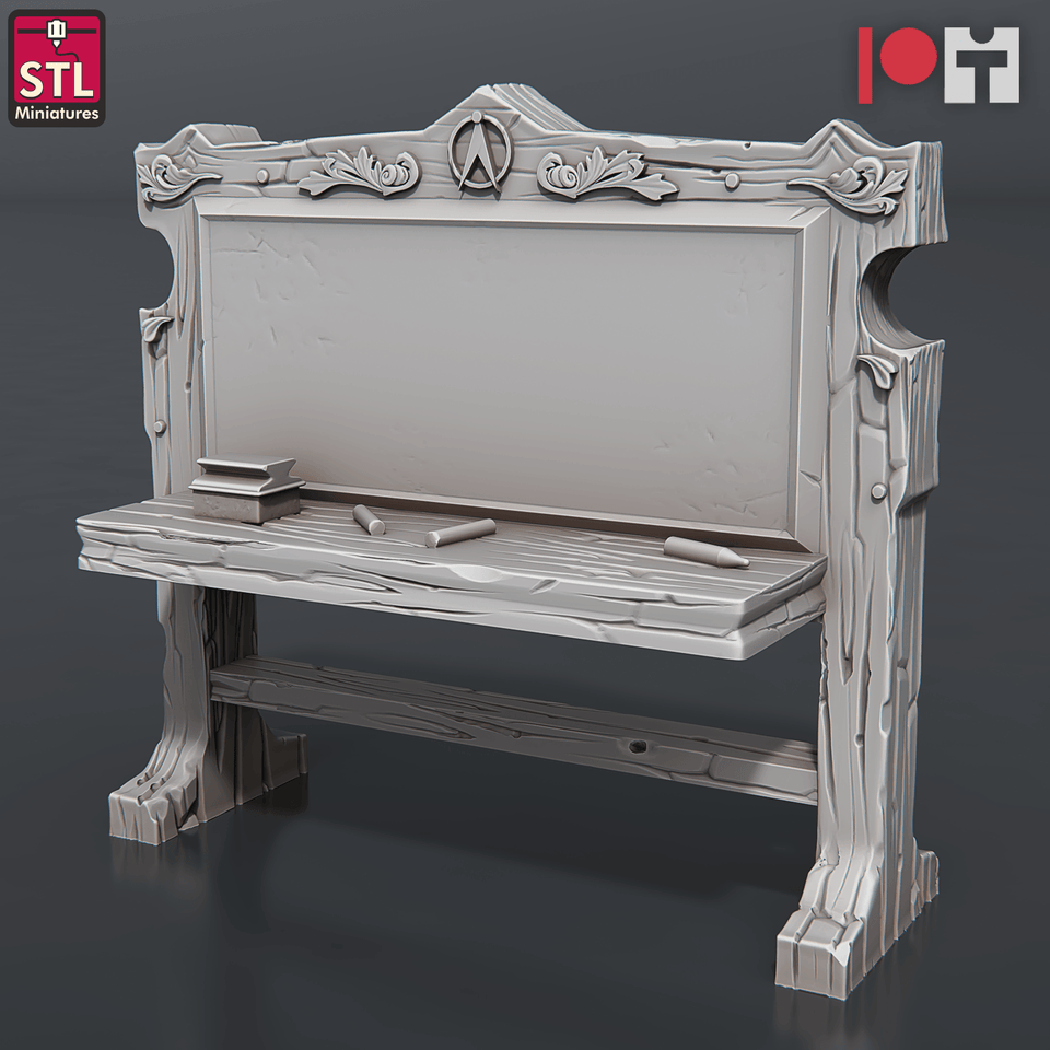 3D Printed STL Miniatures Orphanage Set 28 - 32mm War Gaming D&D - Charming Terrain