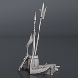 3D Printed STL Miniatures Riot Set 28 - 32mm War Gaming D&D - Charming Terrain