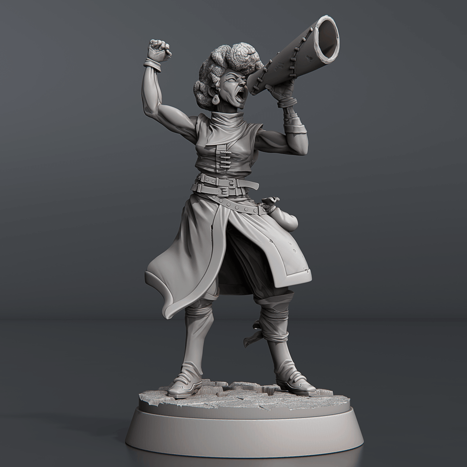 3D Printed STL Miniatures Riot Set 28 - 32mm War Gaming D&D - Charming Terrain