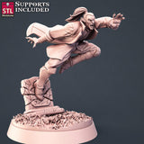 3D Printed STL Miniatures Vampire Set 28 - 32mm War Gaming D&D - Charming Terrain