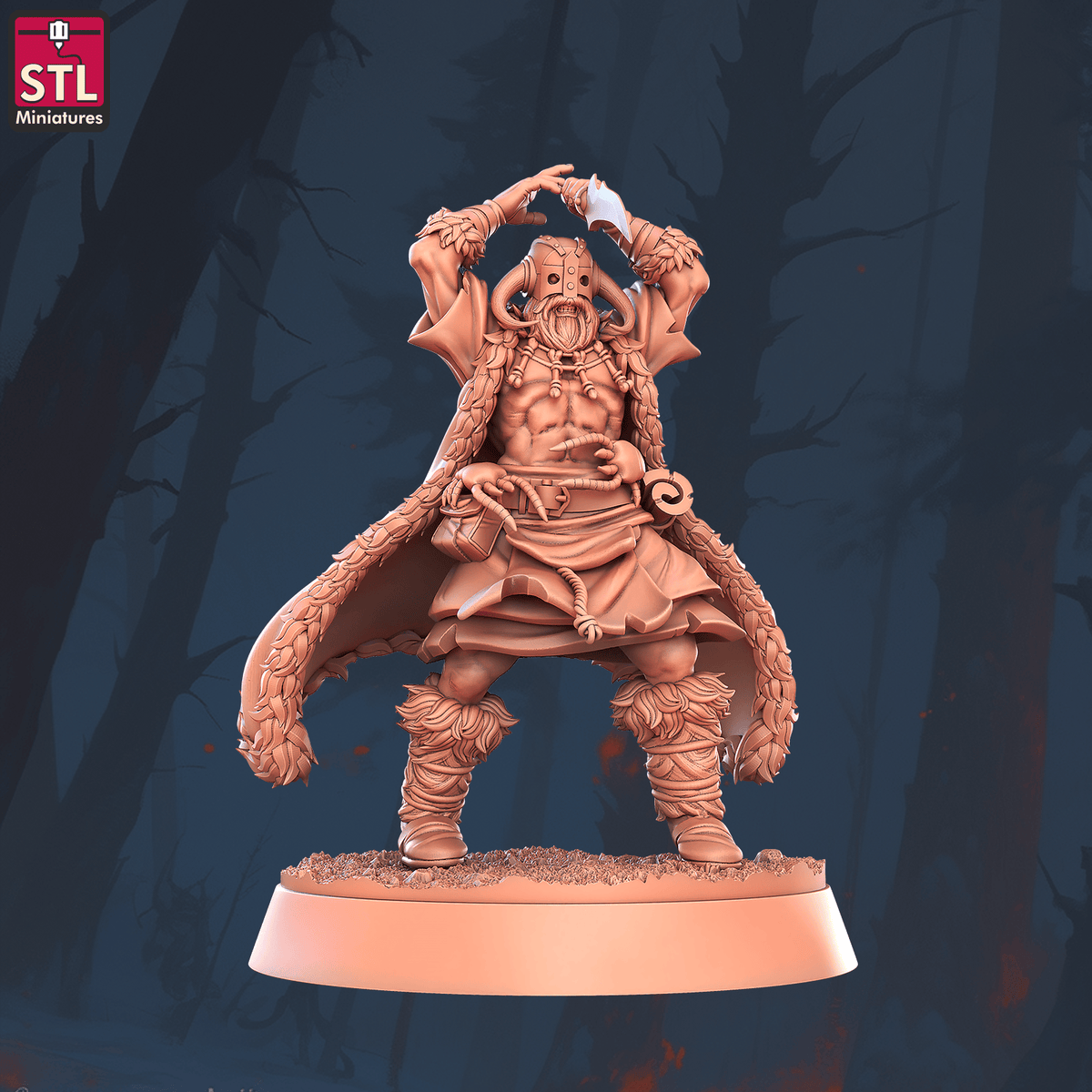 Charming Terrain 3D printed terrain (28mm) Balkren 3D Printed STL Minatures Balkren 28mm 32mm