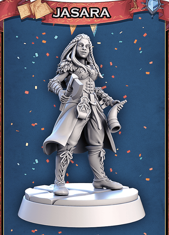 Charming Terrain 3D printed terrain (28mm) Jasara 3D Printed STL Miniatures 5 Year Anniversary 28 - 32mm War Gaming D&D