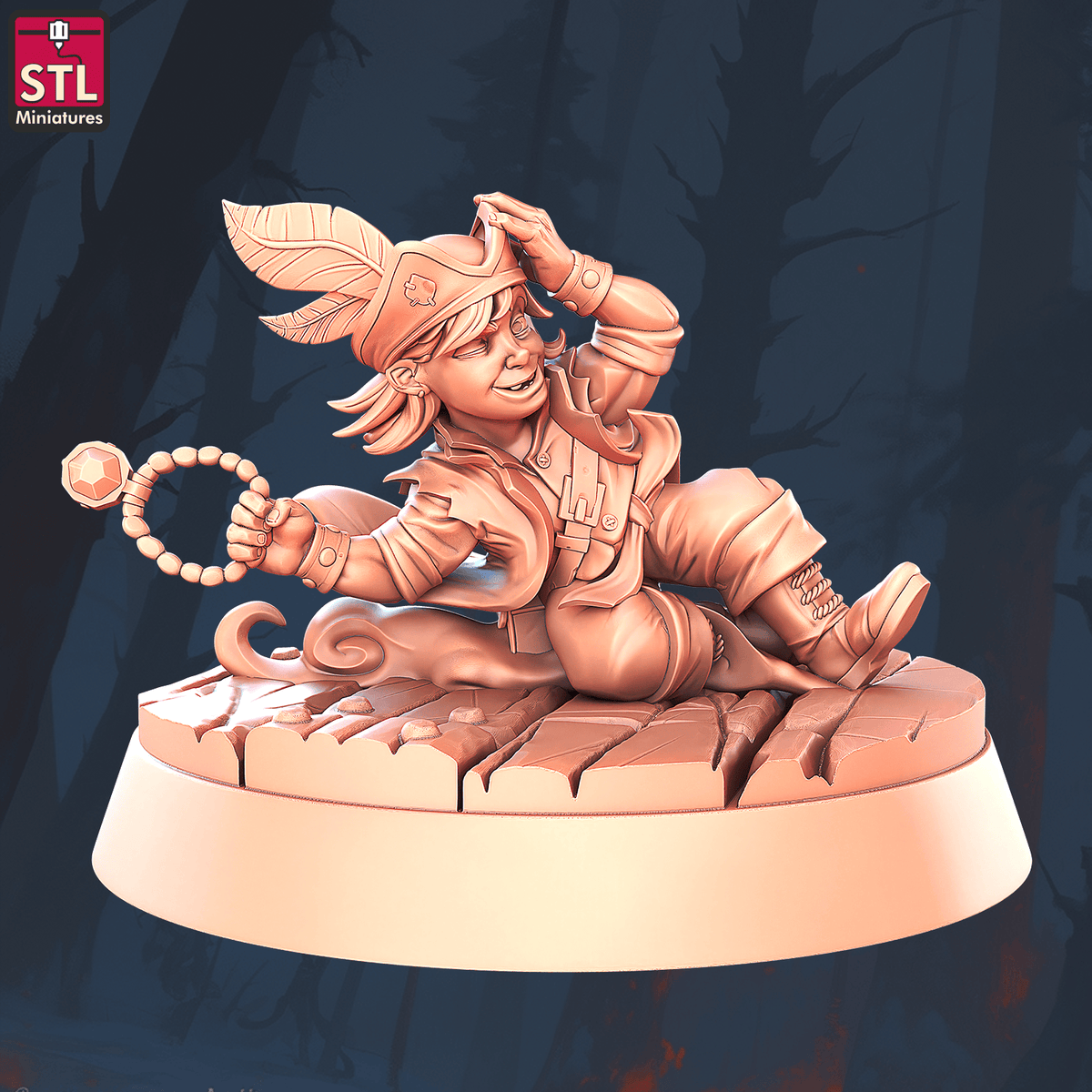 Charming Terrain 3D printed terrain (28mm) r57 pirate harbour pirate b#1 3D Printed STL Miniatures Pirate Harbour Set 28 - 32mm War Gaming D&D