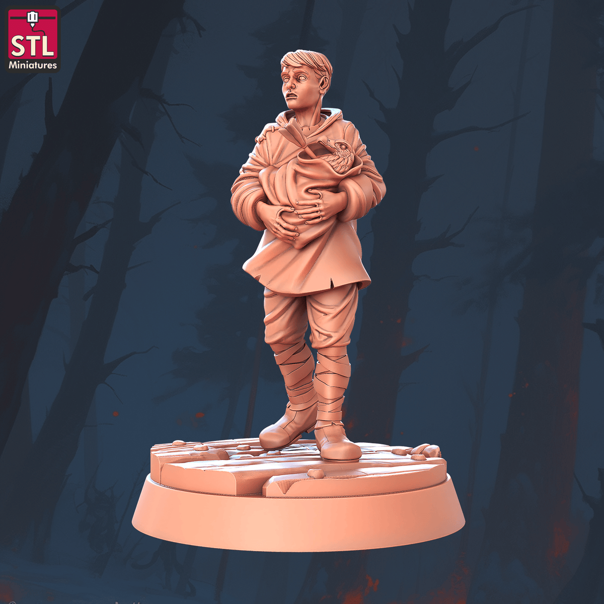 Charming Terrain 3D printed terrain (28mm) r60 falconry ladyhawke philippe gaston 1 3D Printed STL Minatures Falconry Ladyhawke 28mm 32mm