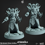 3D Printed Cast n Play The Savant Primer Artificer Aethernals Collection 28mm 32mm D&D