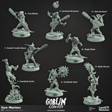 3D Printed Cast n Play Saw Maniacs The Goblin Convoy 28mm 32mm D&D