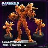 3D Printed Papsikels Advance Papsinoid Mode B Invictus Set 28mm 32mm
