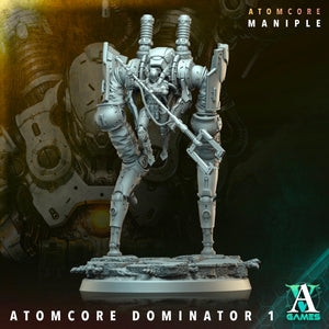 3D Printed Archvillain Games Atomcore Dominator Atomcore Maniple 28 32mm D&D