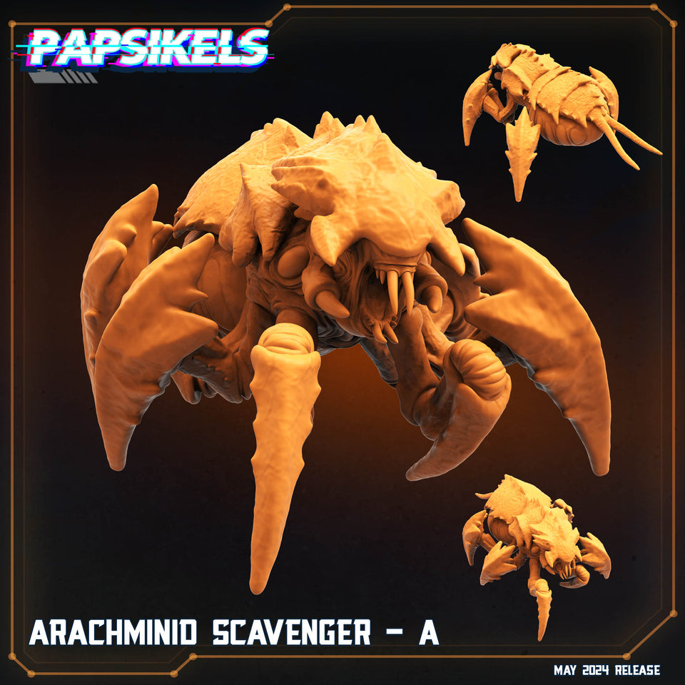 3D Printed Papsikels Arachminid Scavenger Set Democracy Troopers Bugs and Bots 28mm 32mm