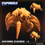 3D Printed Papsikels Arachminid Scavenger Set Democracy Troopers Bugs and Bots 28mm 32mm