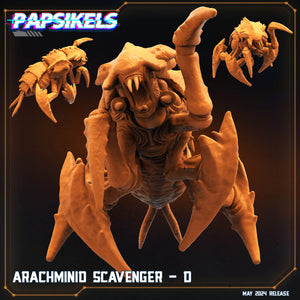 3D Printed Papsikels Arachminid Scavenger Set Democracy Troopers Bugs and Bots 28mm 32mm