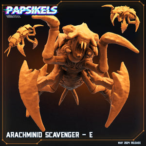 3D Printed Papsikels Arachminid Scavenger Set Democracy Troopers Bugs and Bots 28mm 32mm