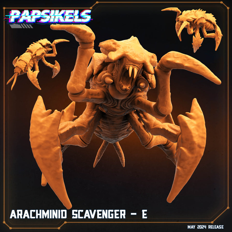 3D Printed Papsikels Arachminid Scavenger Set Democracy Troopers Bugs and Bots 28mm 32mm