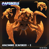 3D Printed Papsikels Arachminid Scavenger Set Democracy Troopers Bugs and Bots 28mm 32mm