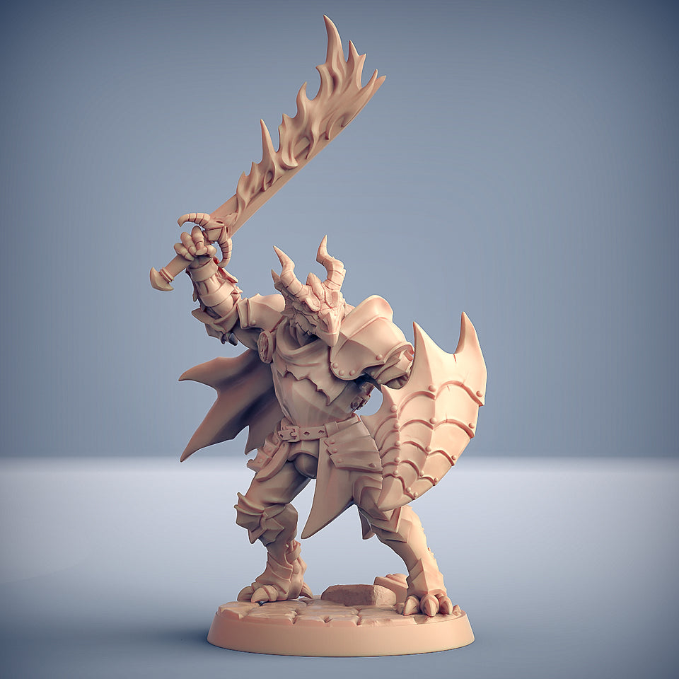 3D Printed Artisan Guild Modulars Dragonguard The Dragonguard 28mm 32mm