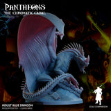 3D Printed Sordane Publishing Adult Blue Dragon Pantheons The Chromatic Cabal 28 32mm D&D