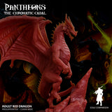 3D Printed Sordane Publishing Adult Red Dragon Pantheons The Chromatic Cabal 28 32mm D&D