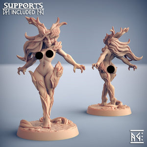 3D Printed Artisan Guild Aidreth Treeborn Deepwood Alfar Set 28mm 32mm