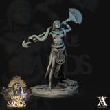 3D Printed Archvillain Games The Empire of Sands - Anphotep 28mm 32mm D&D