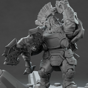 3D Printed Nafarrate Assault Orc Set Space Orcs 28 32 mm D&D