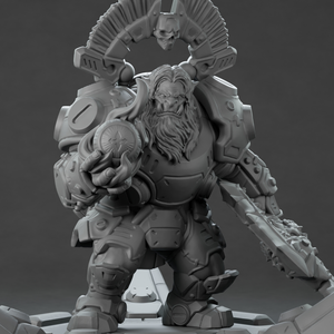 3D Printed Nafarrate Assault Orc Set Space Orcs 28 32 mm D&D