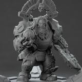 3D Printed Nafarrate Assault Orc Set Space Orcs 28 32 mm D&D