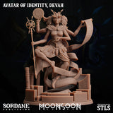 3D Printed Sordane Publishing Avatar of Identity Devah Moonsoon 28 32mm D&D