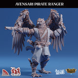 3D Printed Sordane Publishing Arcane Minis Avensari Pirate Ranger Swindler's Luck Part Two 28 32mm D&D