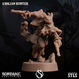 3D Printed Sordane Publishing Axolian Hunter 28 32mm D&D