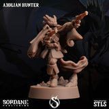 3D Printed Sordane Publishing Axolian Hunter 28 32mm D&D