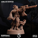 3D Printed Sordane Publishing Axolian Hunter 28 32mm D&D