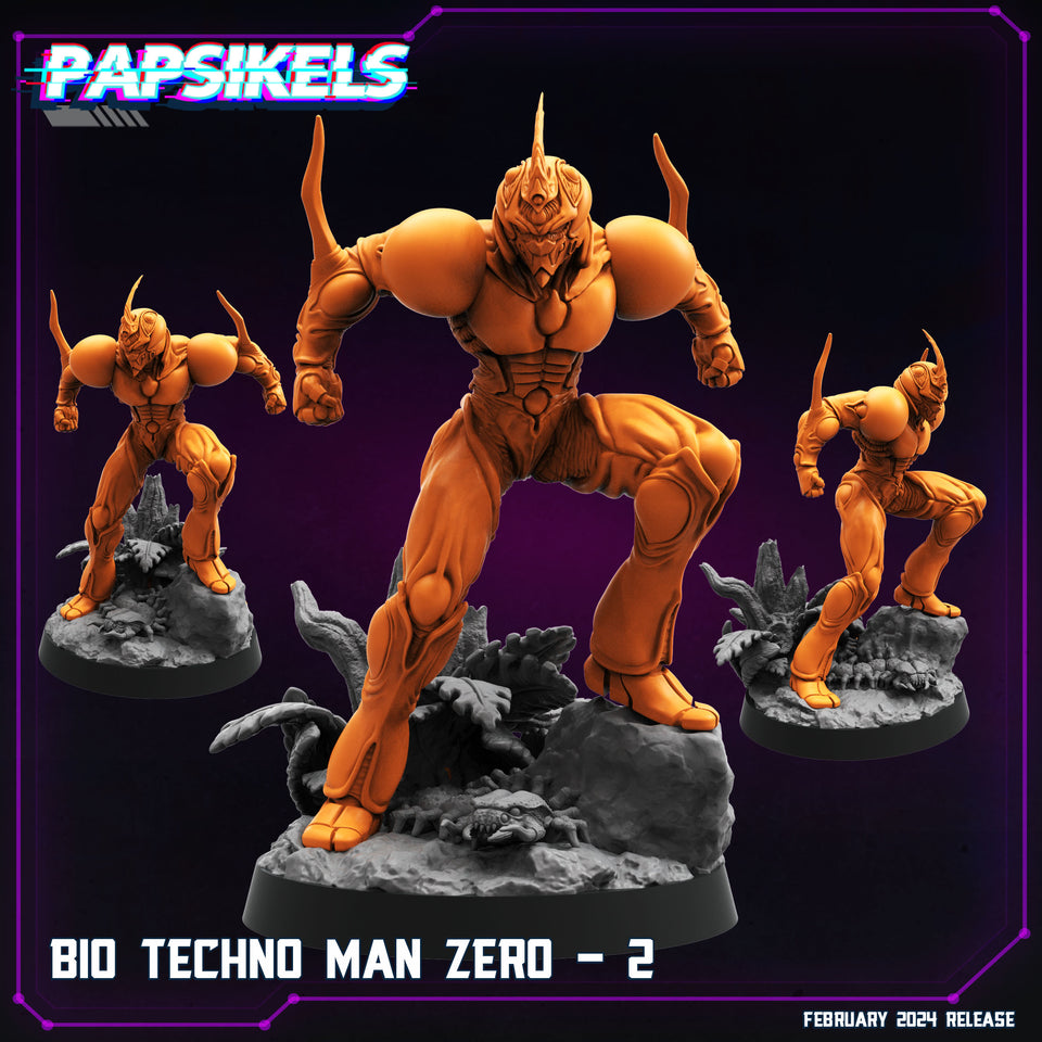3D Printed Papsikels Bio Techno Man Zero February 2025 Cyberpunk 28mm 32mm