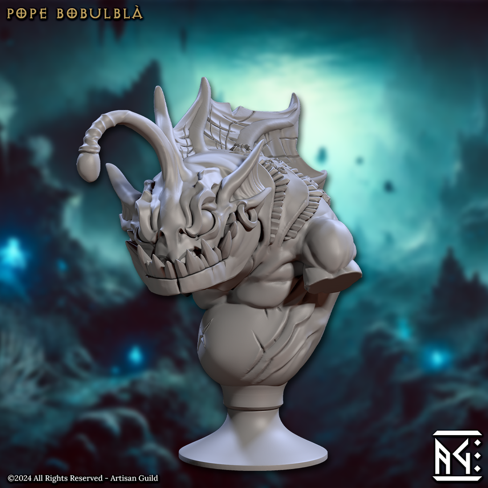 3D Printed Artisan Guild Mirmidons of the Death-Tide Busts Set 28mm 32mm