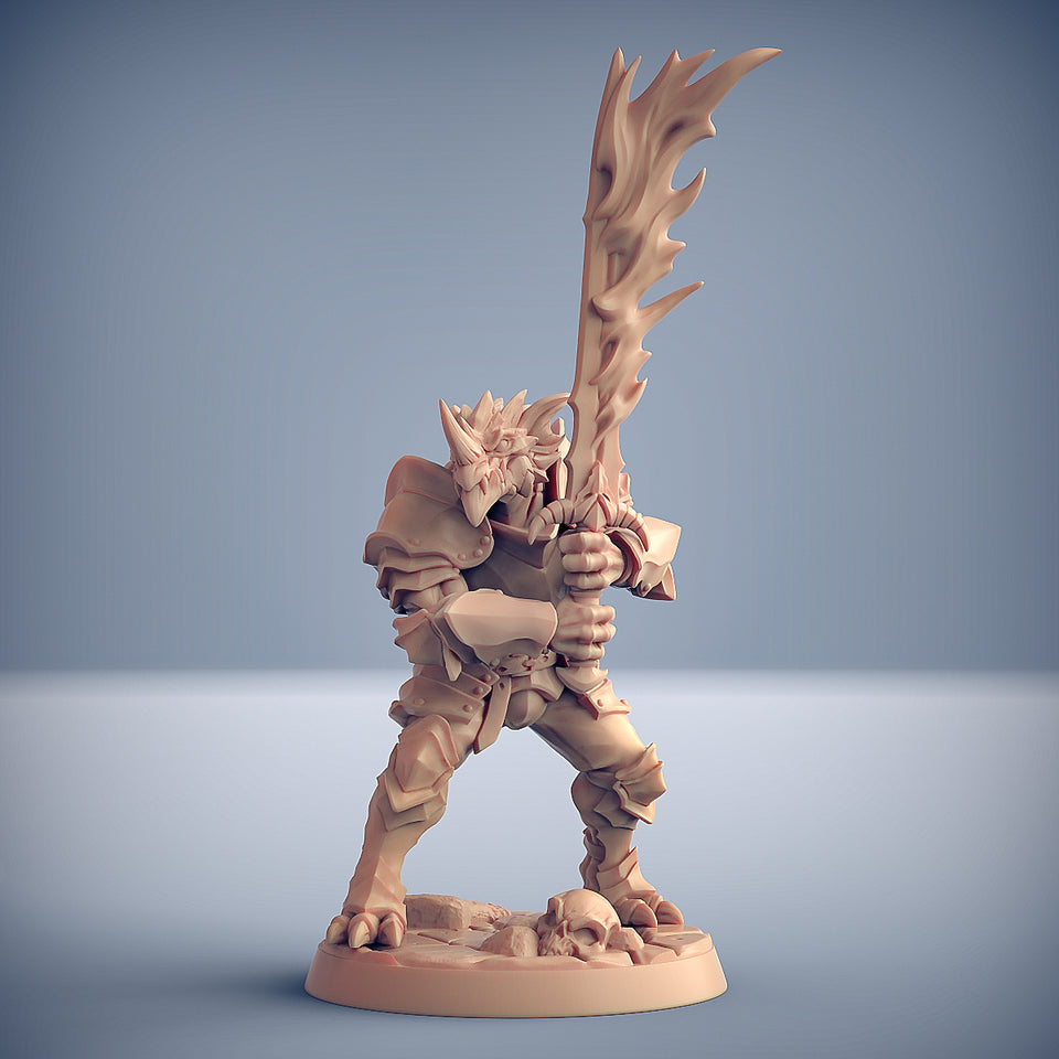 3D Printed Artisan Guild Modulars Dragonguard The Dragonguard 28mm 32mm