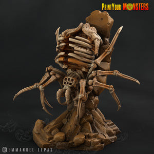 3D Printed Print your Monster The Ancient Bones Pack - Bone Spiders 28mm 32mm D&D